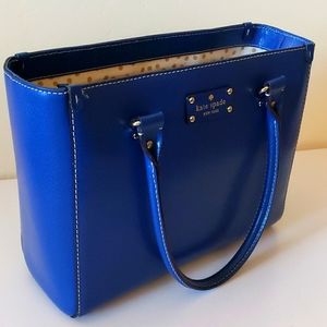 Kate Spade Blue Shoulder Bag